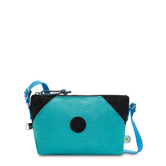 Kipling Art Extra Small Crossbodytassen Groen Blauw | BE 1079AH